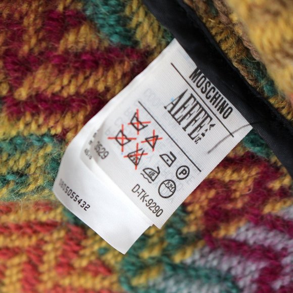 Moschino Couture Multicolor Wool Knit Jacket 10 - Picture 7 of 8